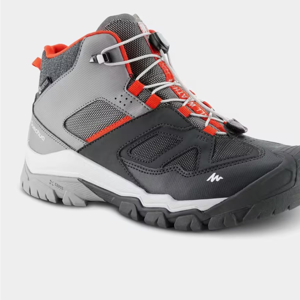 Quechua CrossRock Waterproof hiking bootswith Rugged Tread